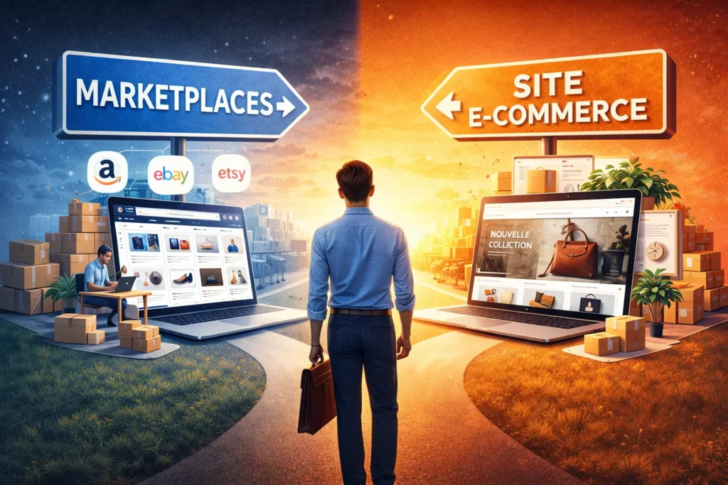 Le choix de vendre sur les marketplaces ou sur un site e-commerce est une décision stratégique