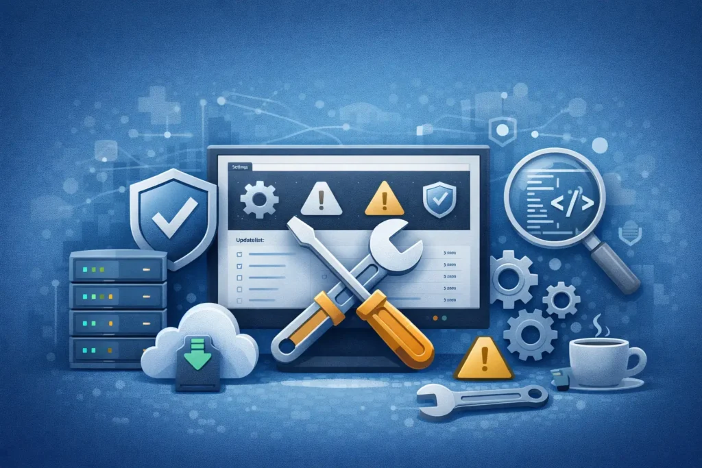 Worpdress vs Webflow : Maintenance et Gestion Technique.