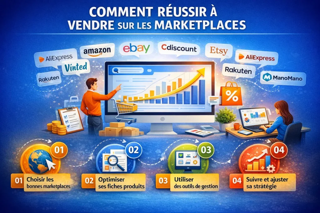 Comment réussir à vendre sur les marketplaces ?
