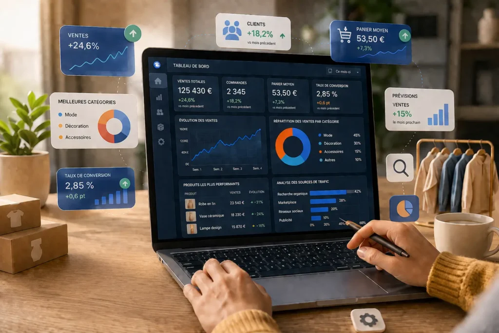 Les marketplaces décoration et mode offrent un accès à la data qui permet d'optimiser ses ventes.